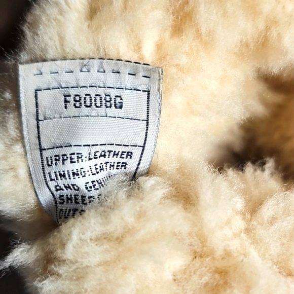 UGG Australia Super Swell Chestnut Boots Size 12 VGUC #1756 Warm Shearling - Picture 10 of 16